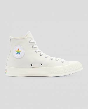 Converse Chuck 70 Pride High Tops Shoes Beige | CV-136SYF