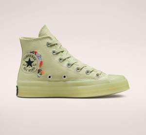 Converse Chuck 70 We Are Stronger Together High Tops Shoes Olive / Black | CV-976JUP