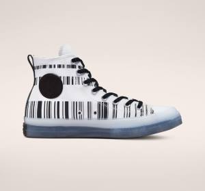 Converse Chuck Taylor All Star CX Translucent Barcode High Tops Shoes White / Black | CV-602ZOR