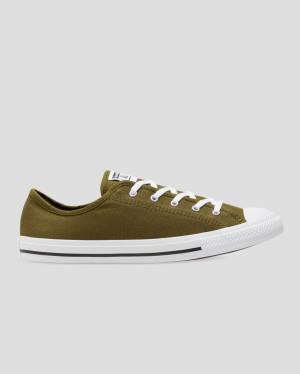 Converse Chuck Taylor All Star Dainty Mix And Match Low Tops Shoes Olive Blue | CV-907DLG