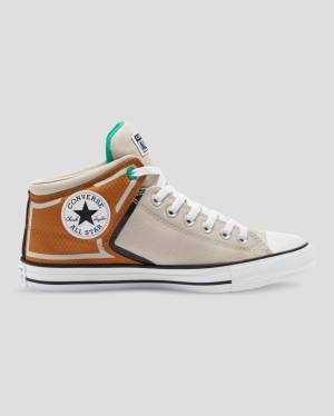 Converse Chuck Taylor All Star High Street High Tops Shoes Brown Beige | CV-862GKJ