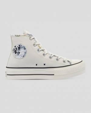 Converse Chuck Taylor All Star Lift Festival High Tops Shoes Beige | CV-754MDE