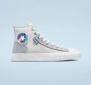 Converse Chuck Taylor Alt Star Marbled Patch High Tops Shoes Grey / Pink | CV-894BOC