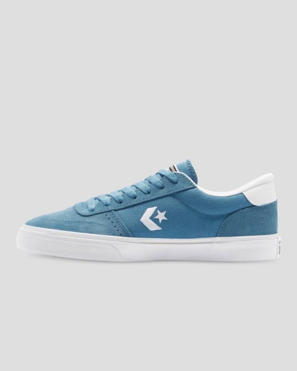 Converse Boulevard Low Tops Shoes Blue | CV-950YWO