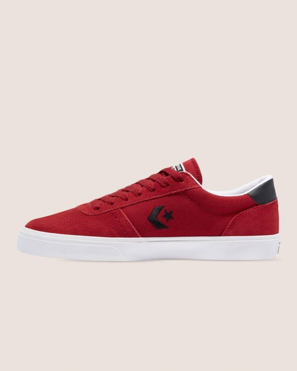 Converse Boulevard Suede Low Tops Shoes Red | CV-345PFU