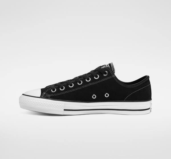 Converse CONS Chuck Taylor All Star Pro Suede Skate Shoes Black / White | CV-630CFL