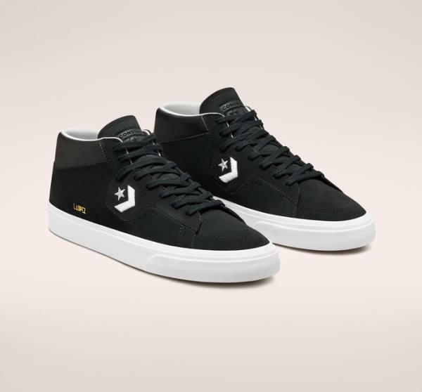 Converse CONS Louie Lopez Pro Mid Skate Shoes Black / White | CV-481PCI