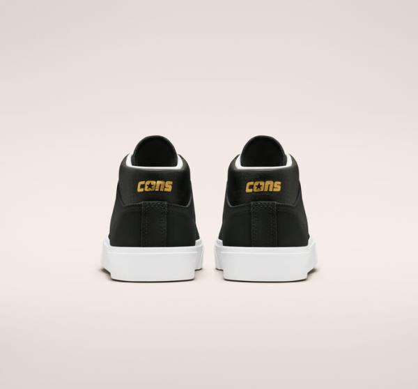 Converse CONS Louie Lopez Pro Mid Skate Shoes Black / White | CV-481PCI