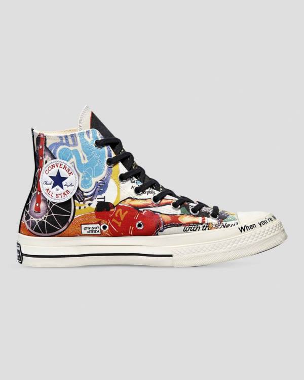 Converse Chuck 70 Beat The World High Tops Shoes Multicolor | CV-427MYT