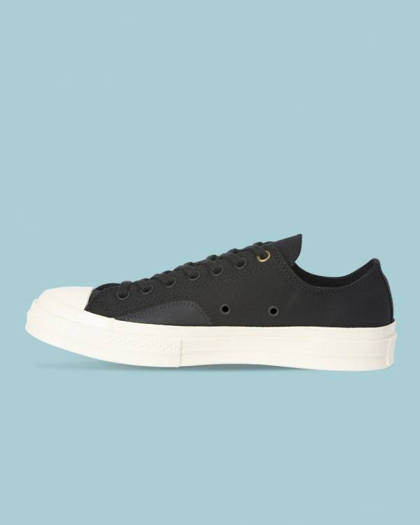 Converse Chuck 70 Clean N Preme Low Tops Shoes Black | CV-591DSP