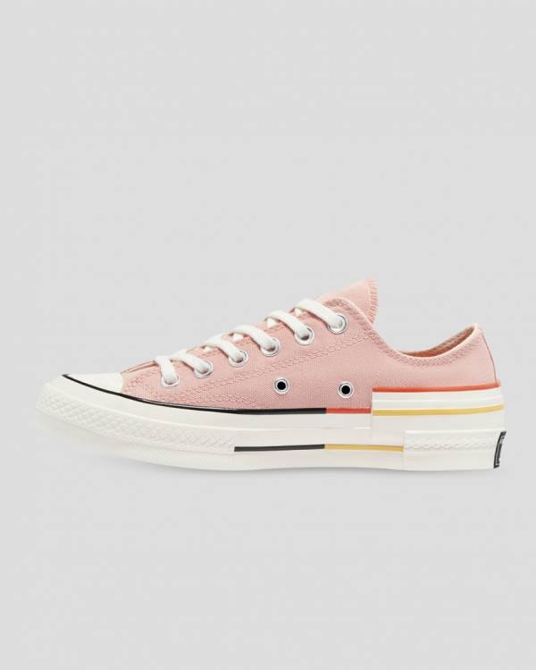 Converse Chuck 70 Colour Block Low Tops Shoes Pink | CV-128DFK