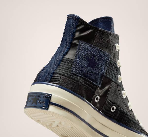 Converse Chuck 70 It's Possible High Tops Shoes Black / Navy | CV-074BXG