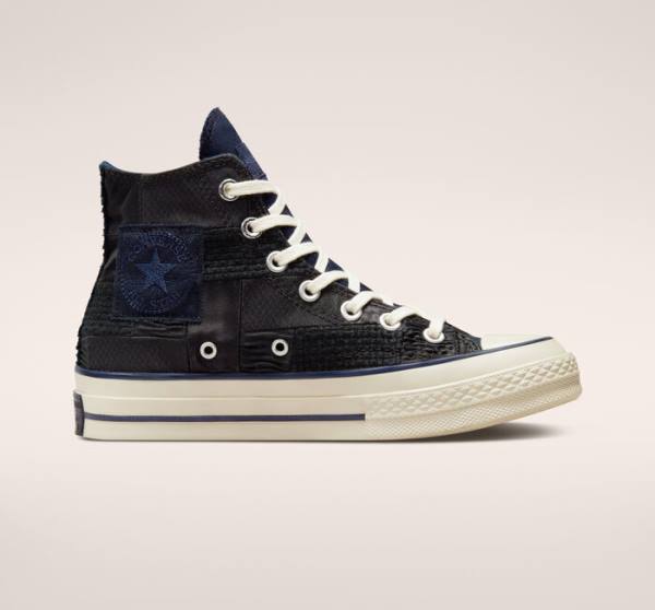 Converse Chuck 70 It\'s Possible High Tops Shoes Black / Navy | CV-486PHC