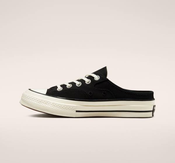 Converse Chuck 70 Mule Low Tops Shoes Black | CV-134WRT