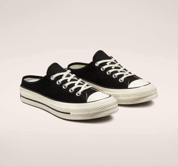 Converse Chuck 70 Mule Low Tops Shoes Black | CV-134WRT