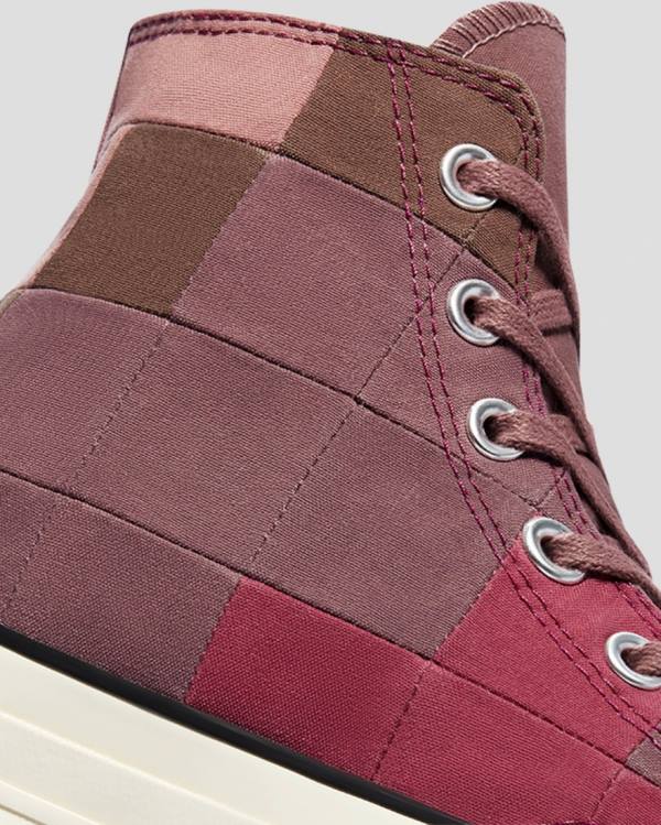 Converse Chuck 70 Natural Dye High Tops Shoes Burgundy | CV-768QSN