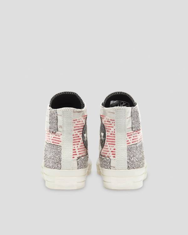 Converse Chuck 70 Patchwork High Tops Shoes Pink Grey | CV-742RWF