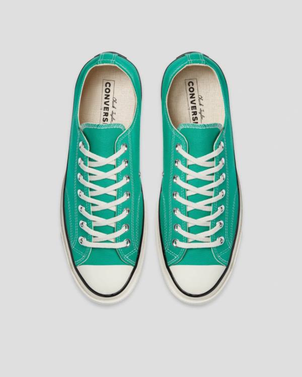 Converse Chuck 70 Seasonal Colour Low Tops Shoes Green | CV-357ZXG