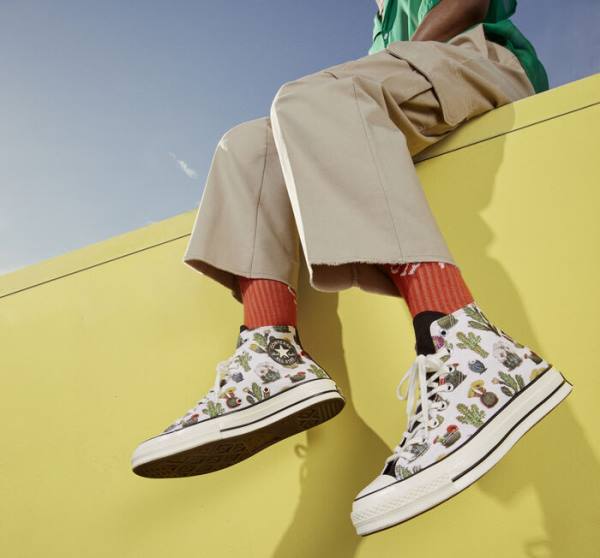 Converse Chuck 70 Succulents High Tops Shoes Black | CV-123ASG