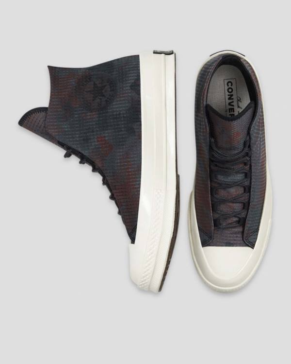 Converse Chuck 70 Summer Fest Ripstop High Tops Shoes Black | CV-793IFE