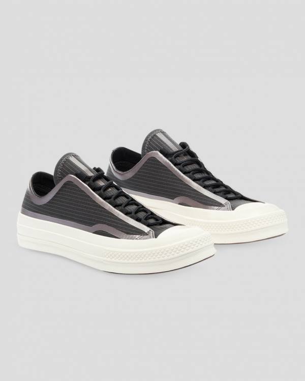 Converse Chuck 70 Tape Seam Low Tops Shoes Black | CV-476BMP