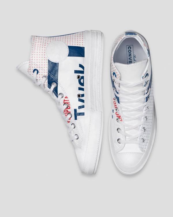 Converse Chuck 70 Tyvek High Tops Shoes White | CV-125CIX