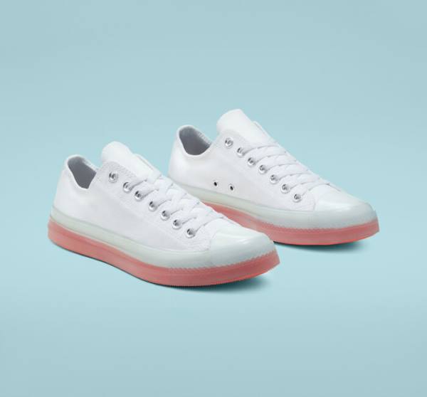 Converse Chuck Taylor All Star CX Low Tops Shoes White / White / Mango | CV-326LJI