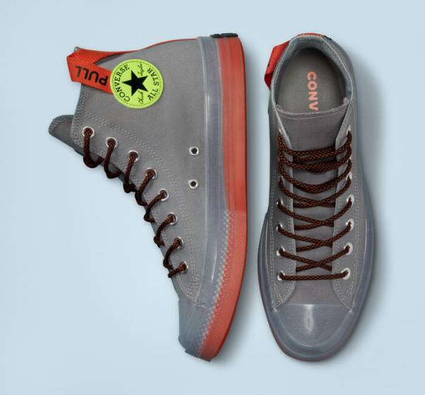 Converse Chuck Taylor All Star CX Pull Tab High Tops Shoes Orange | CV-073TCE