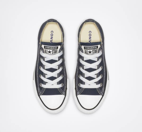 Converse Chuck Taylor All Star Classic Low Tops Shoes Navy | CV-609UOJ