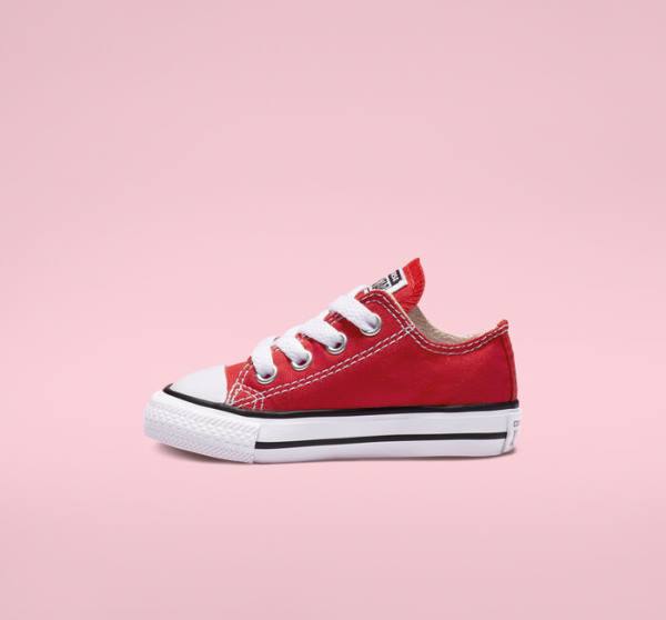 Converse Chuck Taylor All Star Classic Low Tops Shoes Red | CV-865CED