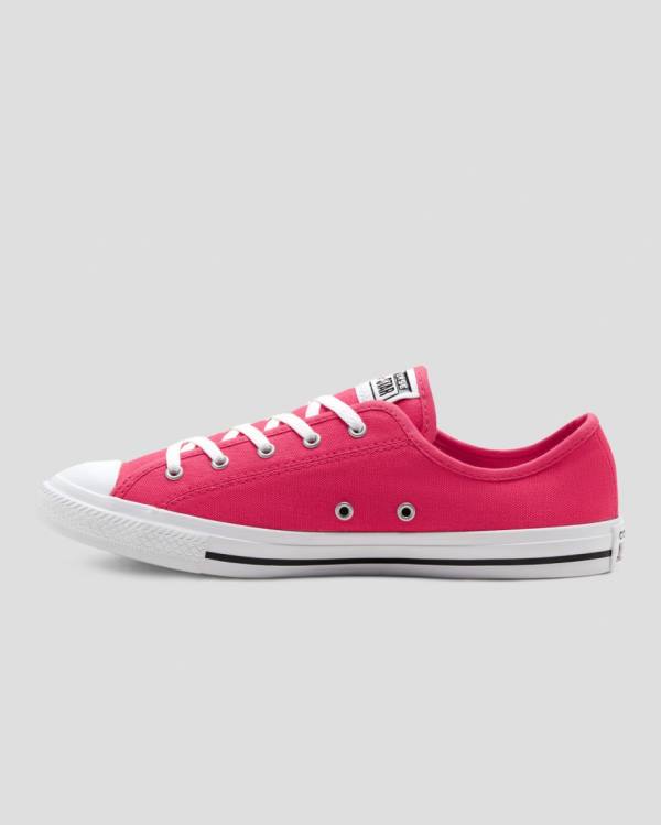 Converse Chuck Taylor All Star Dainty Low Tops Shoes Pink | CV-026BGX