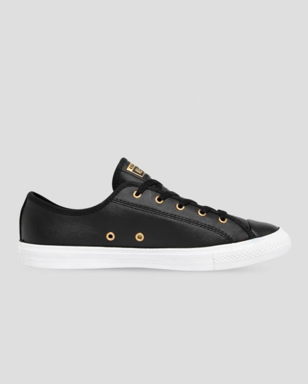 Converse Chuck Taylor All Star Dainty SL Low Tops Shoes Black | CV-657YSK