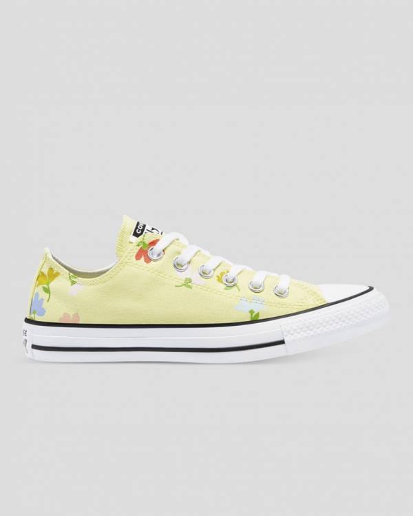 Converse Chuck Taylor All Star Garden Party Low Tops Shoes Yellow | CV-913GUQ