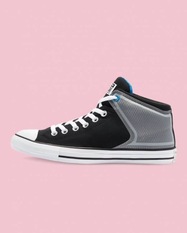 Converse Chuck Taylor All Star High Street High Tops Shoes Black | CV-078ZGP