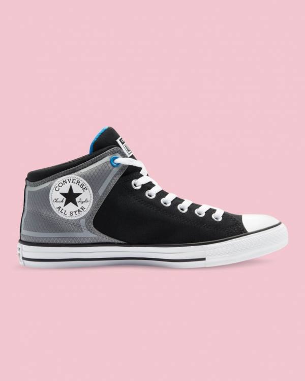 Converse Chuck Taylor All Star High Street High Tops Shoes Black | CV-078ZGP