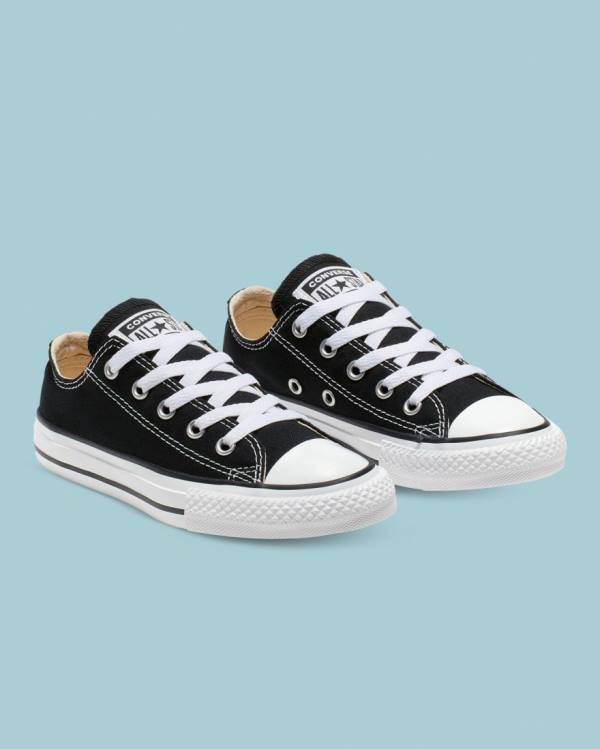 Converse Chuck Taylor All Star Low Tops Shoes Black | CV-124NBV