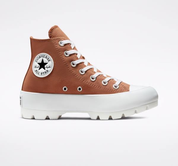 Converse Chuck Taylor All Star Lugged Seasonal Color High Tops Shoes White / Black | CV-825JQO