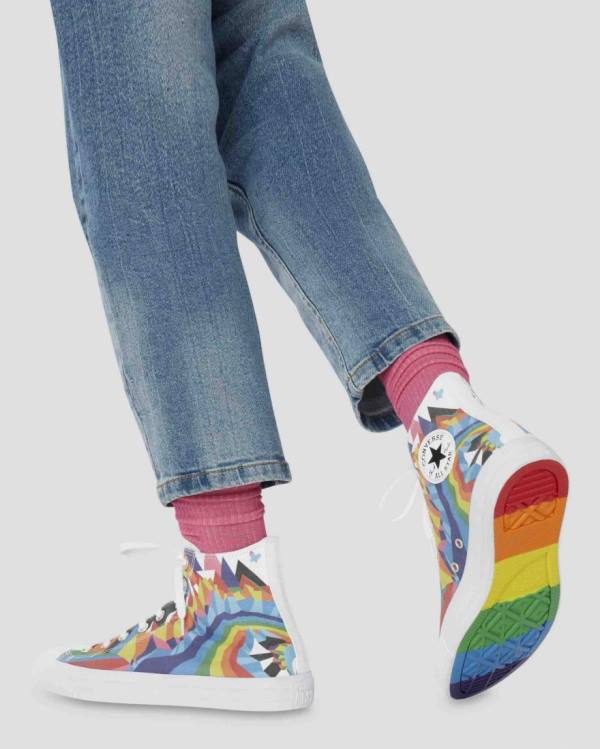 Converse Chuck Taylor All Star Pride High Tops Shoes Multicolor | CV-248ATZ