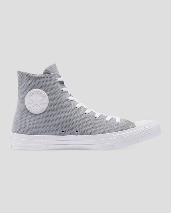 Converse Chuck Taylor All Star Renew Knit High Tops Shoes Grey | CV-924SAN