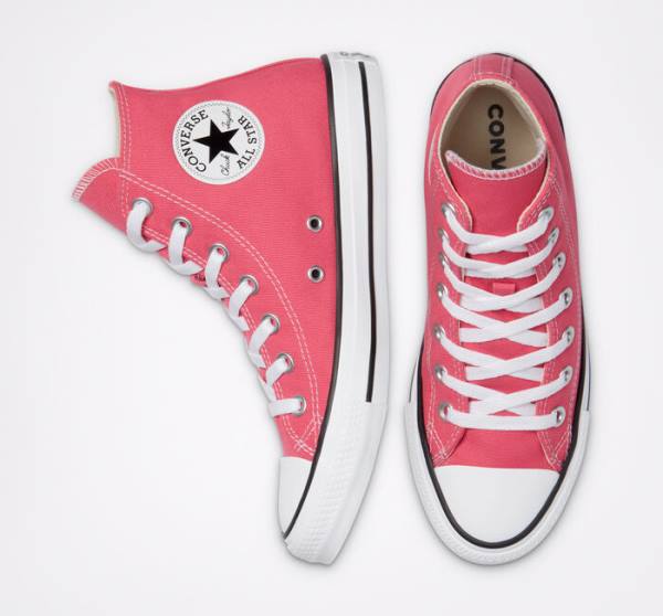 Converse Chuck Taylor All Star Seasonal Color High Tops Shoes Pink | CV-290HFQ