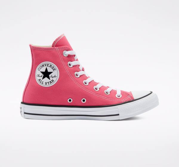 Converse Chuck Taylor All Star Seasonal Color High Tops Shoes Pink | CV-290HFQ