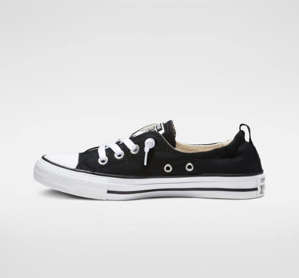 Converse Chuck Taylor All Star Shoreline Slip Low Tops Shoes Black | CV-710SBV