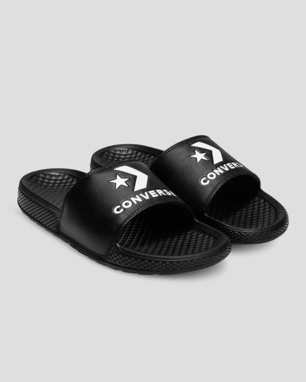 Converse Chuck Taylor All Star Slide Sandals Black | CV-297ISZ