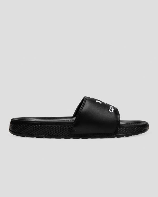 Converse Chuck Taylor All Star Slide Sandals Black | CV-297ISZ