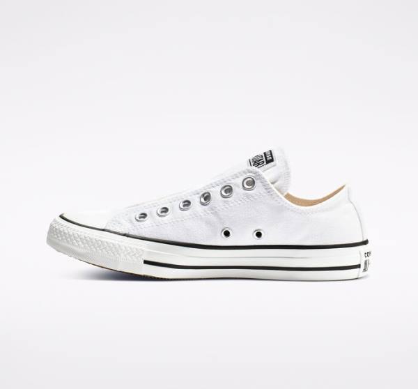 Converse Chuck Taylor All Star Slip Low Tops Shoes White / Black / White | CV-523GPY