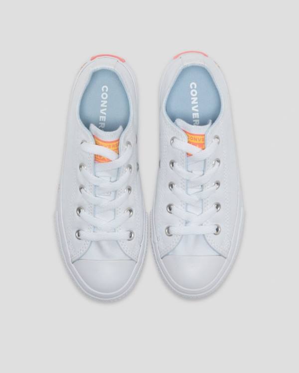 Converse Chuck Taylor All Star Sunny Side Print Low Tops Shoes White | CV-619SZK