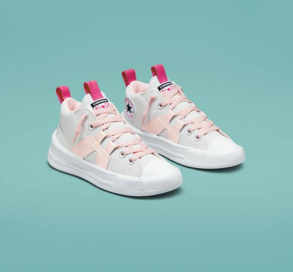 Converse Chuck Taylor All Star Ultra Easy-On Mid High Tops Shoes Pink / Pink | CV-150SZA