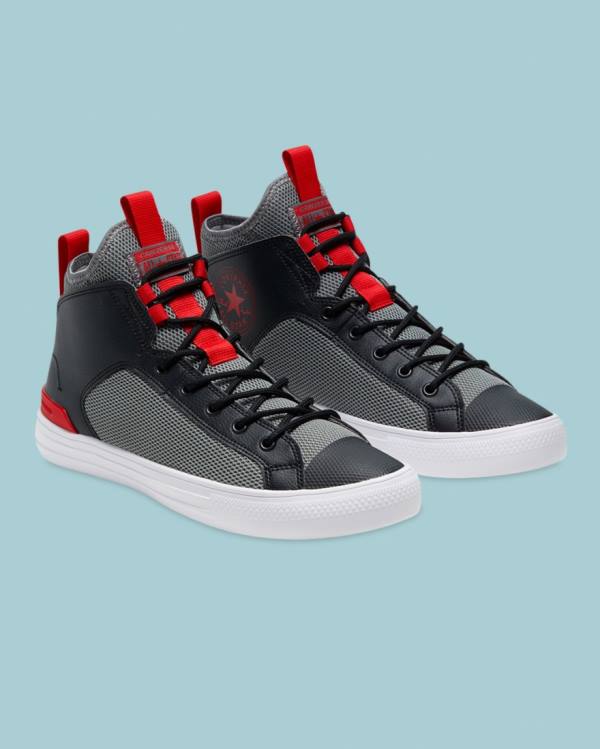 Converse Chuck Taylor All Star Ultra Seasonal Colour Mason High Tops Shoes Grey Black | CV-657YBQ