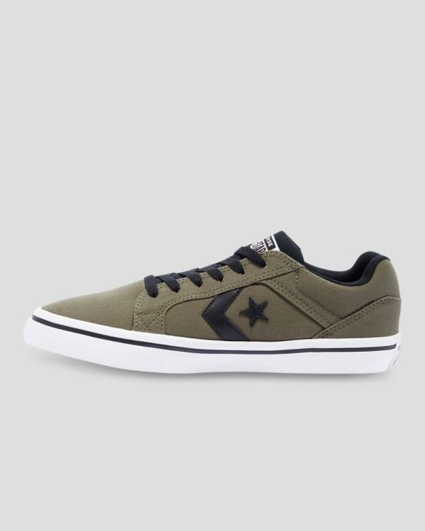 Converse El Distrito Mix And Match Low Tops Shoes Olive | CV-451PJW