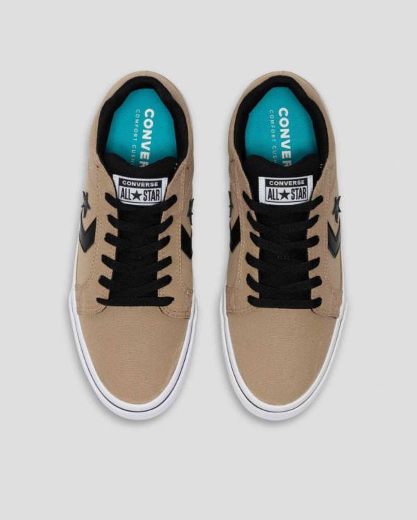 Converse El Distrito Mix And Match Low Tops Shoes Khaki Black | CV-534DKM